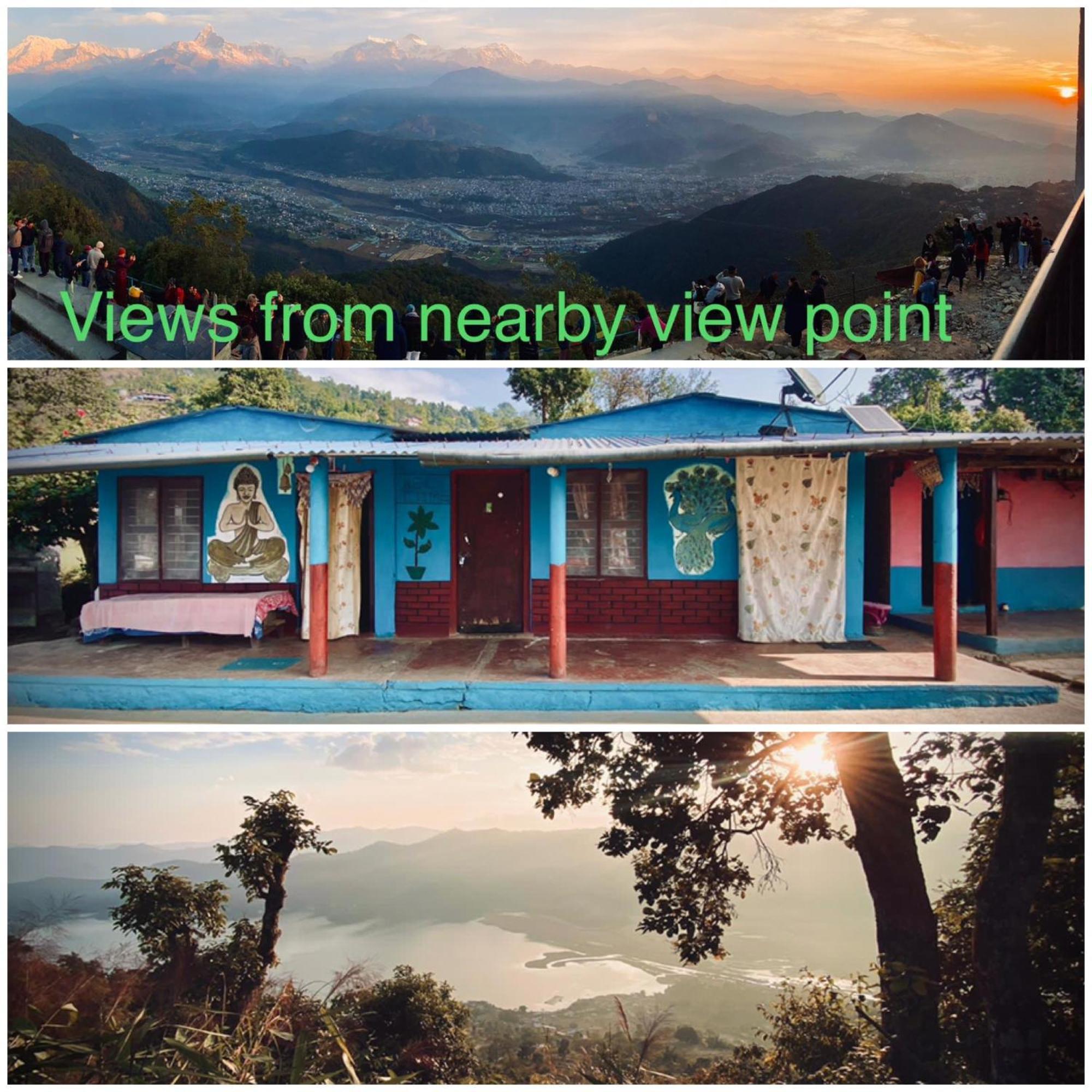 Hom'S Homestay & Farmstay Sarangkot Pokhara Bagian luar foto
